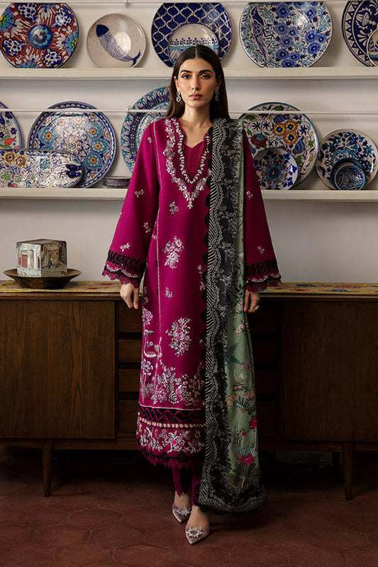 REPUBLIC-3PC DHANAK SEQUENCE EMBROIDERED SUIT KUN-4209
