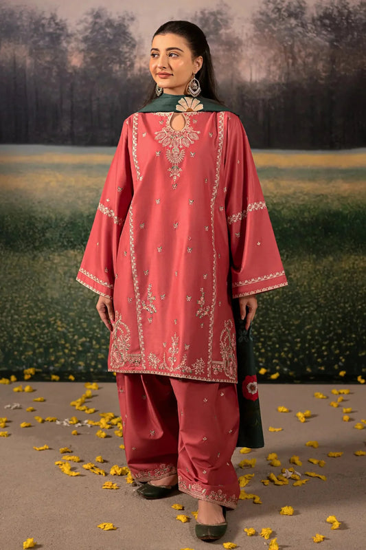 URGE-3PC DHANAK EMBROIDERED SUIT (KUN 4203)