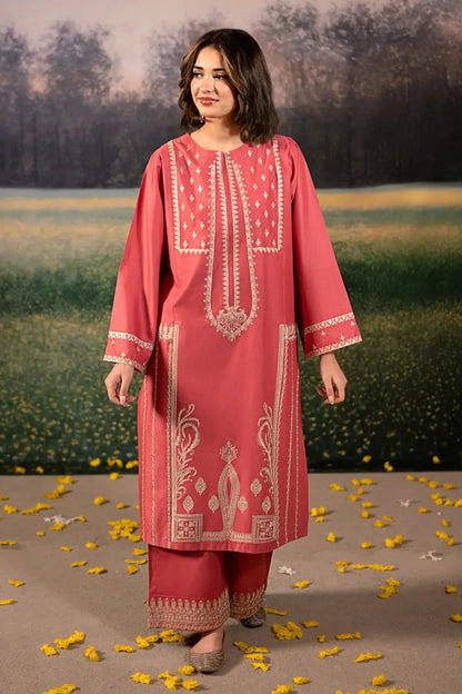 URGE-3PC DHANAK EMBROIDERED SUIT-KUN-4204