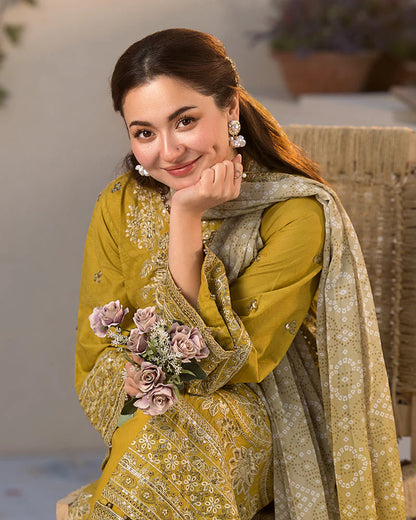 JADE-3PC LAWN EMBROIDERED SUIT-KUN-3732