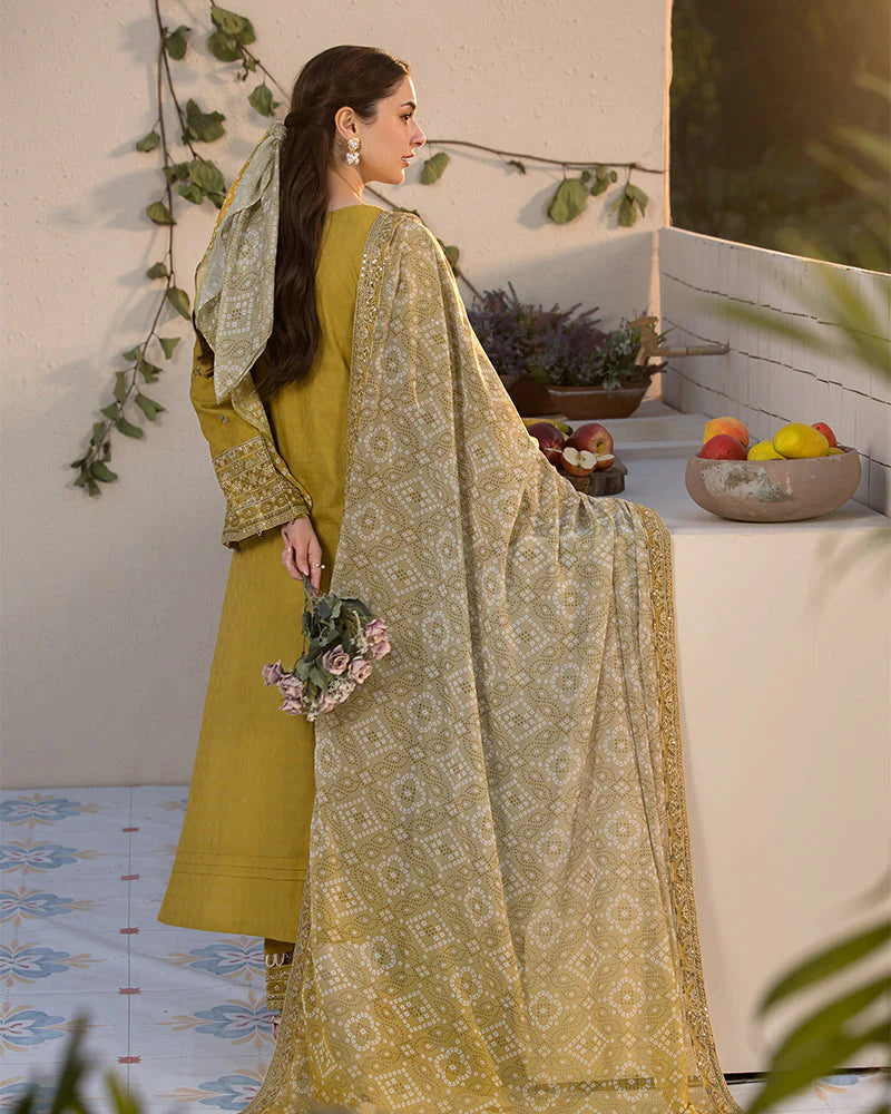 JADE-3PC LAWN EMBROIDERED SUIT-KUN-3732