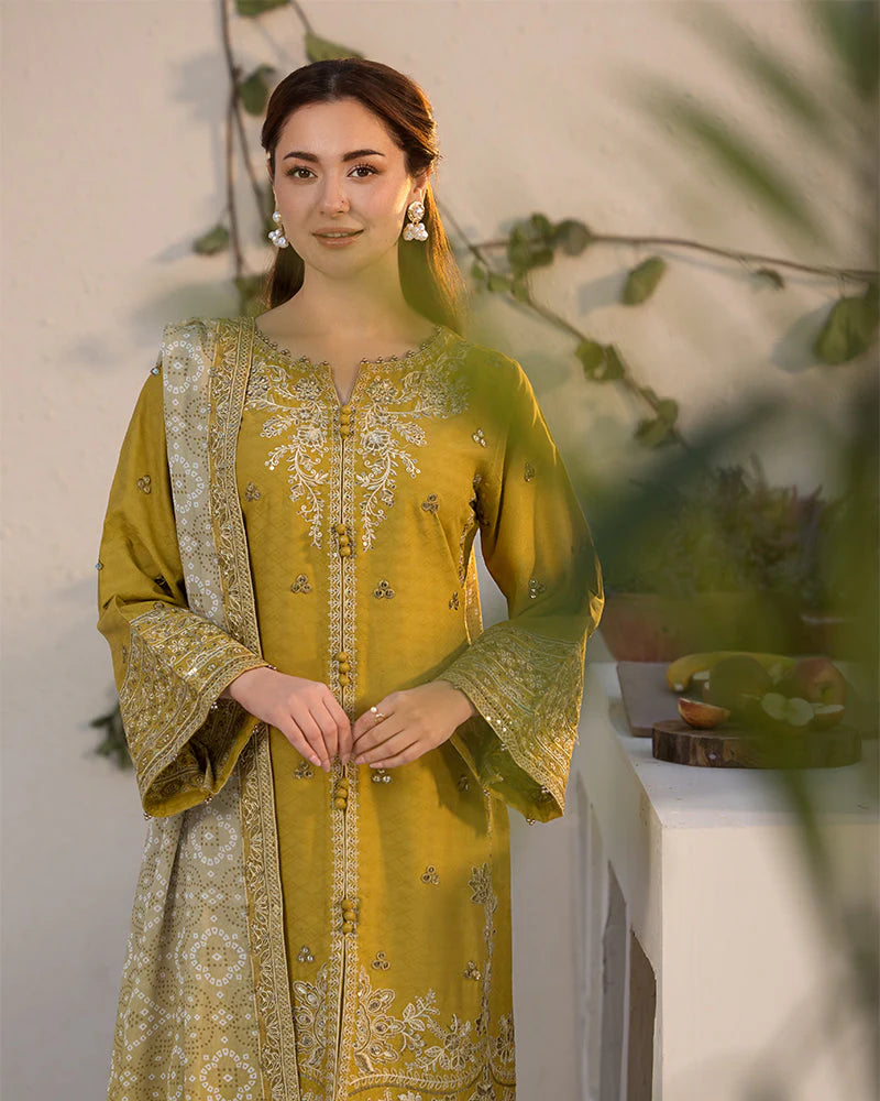 JADE-3PC LAWN EMBROIDERED SUIT-KUN-3732