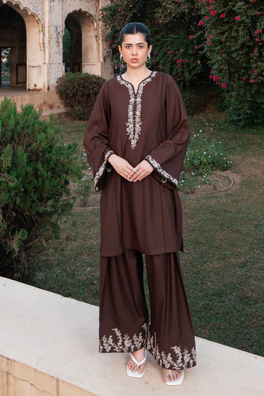 ZIVA-2PC DHANAK EMBROIDERED SUIT-KUN-109