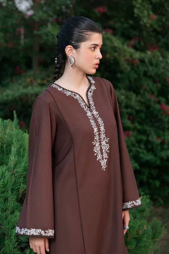 ZIVA-2PC DHANAK EMBROIDERED SUIT-KUN-109