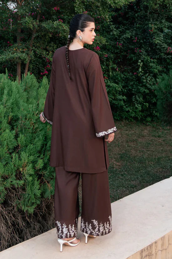 ZIVA-2PC DHANAK EMBROIDERED SUIT-KUN-109