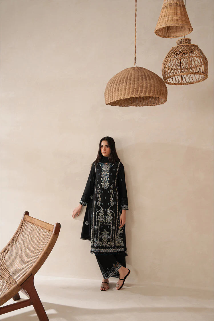 BEECHTREE-3PC KARANDI EMBROIDERED SUIT KUN-4258
